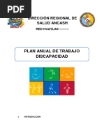 Plan Anual Discapacidad