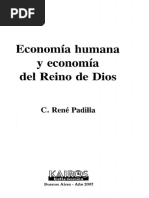 Padilla Carlos Rene Economia Humana y Economia Del Reino de Dios