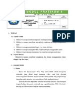 Modul Membuat Rangkain 2 Lampu Menggunakan Timer