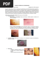 Lesiones Cutáneas de Leishmaniasis