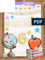 6°? Zany Plan Noviembre Materiales 23 - 24 PDF