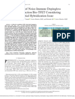 Analysis of Noise-Immune Dopingless Heterojunction Bio-TFET Considering Partial Hybridization Issue