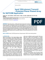 A Scalable Ka-Band 1024-Element Transmit Dual-Circ