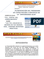 Plan de Capacitacion Docentes Tics.1