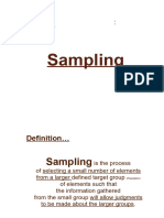 Sampling - PPT - Google Slides