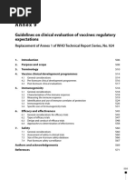 Guidelines On Clinical Evaluation of Vaccines Regulatory Expectations