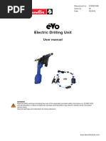 Evo Electric Drilling Unit - User Manual - 6159921040-02 - EN