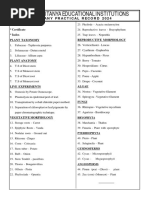 Botany Practical Record Order 2024....