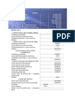 Caso 2 de Analisis Costeo Directo y Absorvente