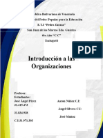 Trabajo de Introduccion A Las Organizaciones de AAROn