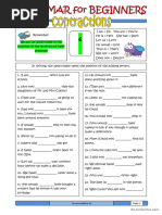 Grammar For Beginners - Contractions