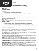 Guia 2 - Quimica - 1° - Clasificacion de Los Elementos en La Tabla Periodica