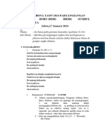 Acara Bona Taon 2024 Partangiangan Silaban - Boru-Bere-Ibere Sumbul Sekitarnya Sabtu, 27 Januari 2024