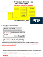 Tahap Pencatatan Akuntansi Pada Perusahaan Dagang (Jurnal Khusus Dan Jurnal Umum) - 1