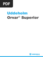 Tech Uddeholm Orvar Superior EN