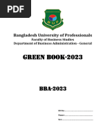 Green Book-BBA - 2023