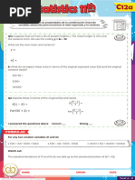 C12 Statistics 11°