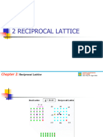 2 Reciprocal Lattice