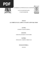 Guzmán Valencia Mónica. Ensayo. Psicología, Educación y Currículum.