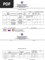 Catch-Up Friday Grade Four Log Sheet