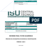 Informe Final Tutor Chiguano Michelle