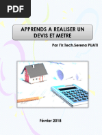 Apprends A Realiser Un Devis Et Metre