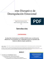 Trastorno Disruptivos de Desregulación Emocional