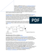 Amplificador Clase D