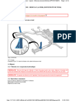 Citroen C5 (x7) - Dépose Repose - Berceau Acier (Moteur 2.0l HDI 163cv DW10CTED4)