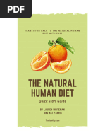 The Natural Human Diet Recipe Book and Quick Start Guide