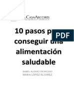 10 Pasos para Conseguir Una Alimentación Saludable