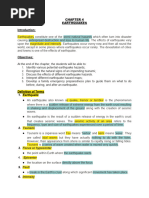 Chapter 4 Earthquakes