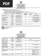 Work Immersion Work Plan