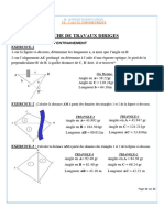 TD Cours Calcul Topometrique 1