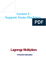 Lecture 9 - SVM