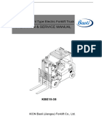 1-3.5T Electric Forklift Operator and Service Manual