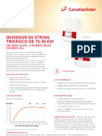 Datasheet Inversor Canadian CSI 30KTL GI L 30KW TRIFASICO 220V