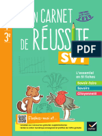 Carnet de Reussite SVT 5e 4e 3e Corrigepdf