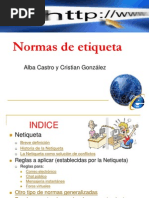 Normas de Etiqueta