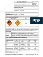 Hoja de Seguridad Detonador No Electrico