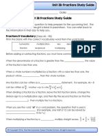 Unit 3B Fractions SG 1920