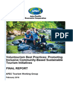 218 - TWG - Voluntourism Best Practices in The APEC Region - Final Report