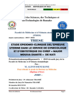 These: Université Des Sciences, Des Techniques Et Destechnologies de Bamako