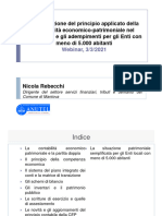 Contabilità Econ - Patrim Nel Rendiconto