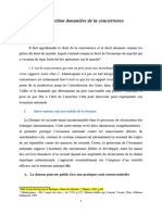 Article I Protection Douanière de La Concurence