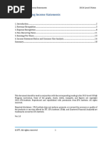 LM02 Analyzing Income Statements IFT Notes