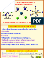 Coordination Compounds Class 12