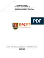 Laporan Kegiatan Bidang - Desember 2023