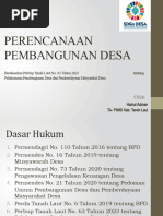 Perencanaan Pembangunan Desa