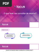 Aula - o Que Fazer Nas Consultas de Retorno